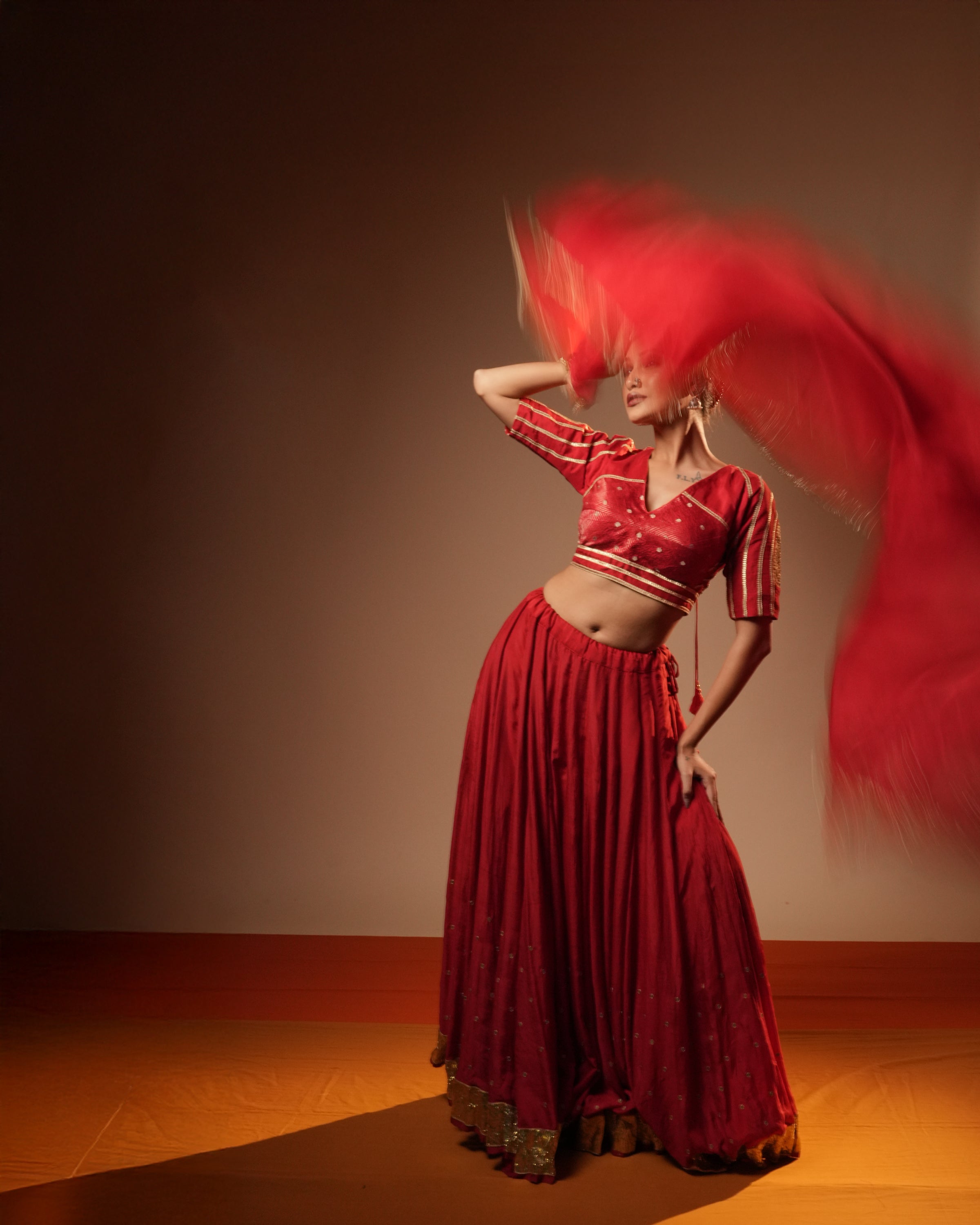 Kumkum Lehenag Set