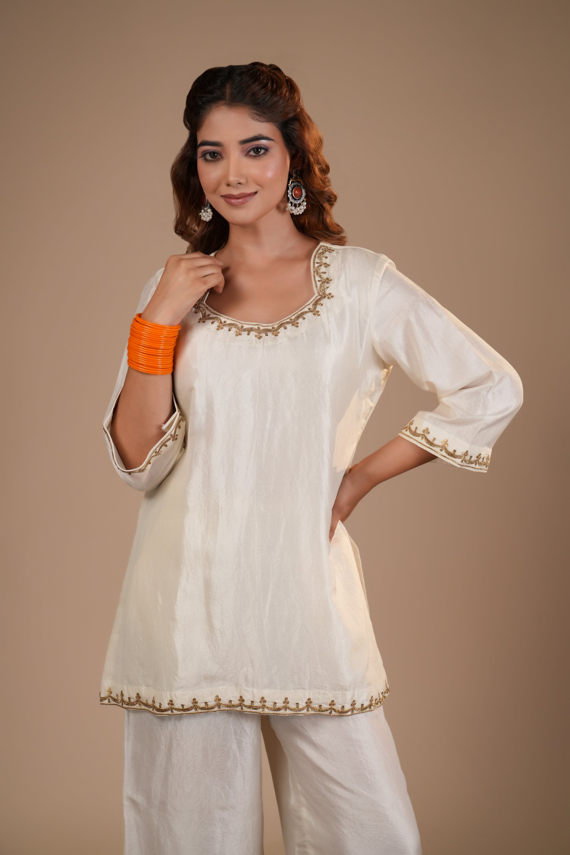 Radhika Short Kurta Set