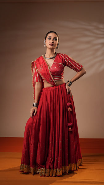 Kumkum Lehenag Set