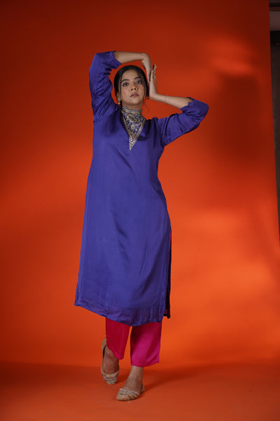 Violet Tunic Set