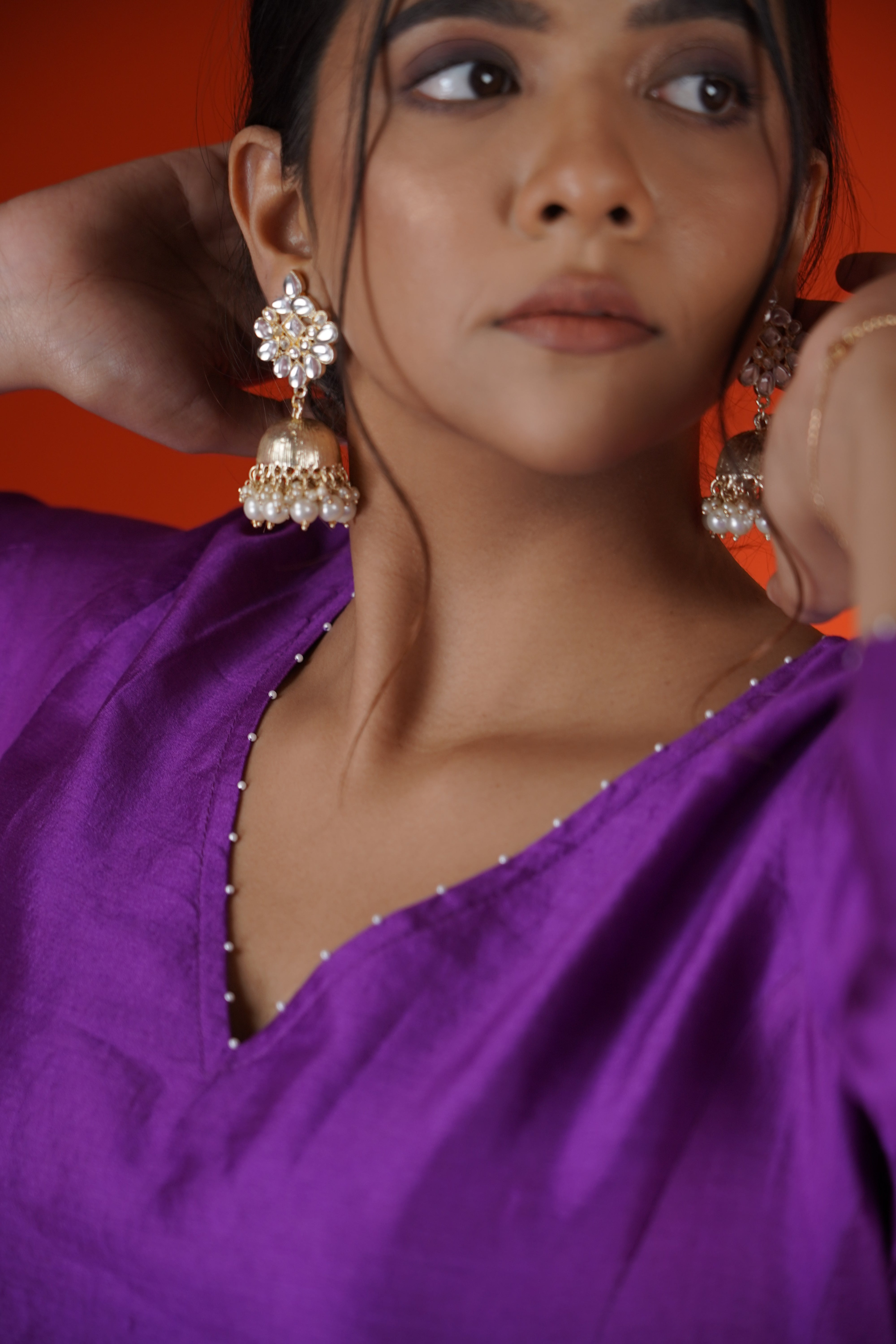 Purple Tunic Set