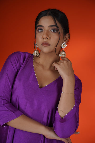 Purple Tunic Set