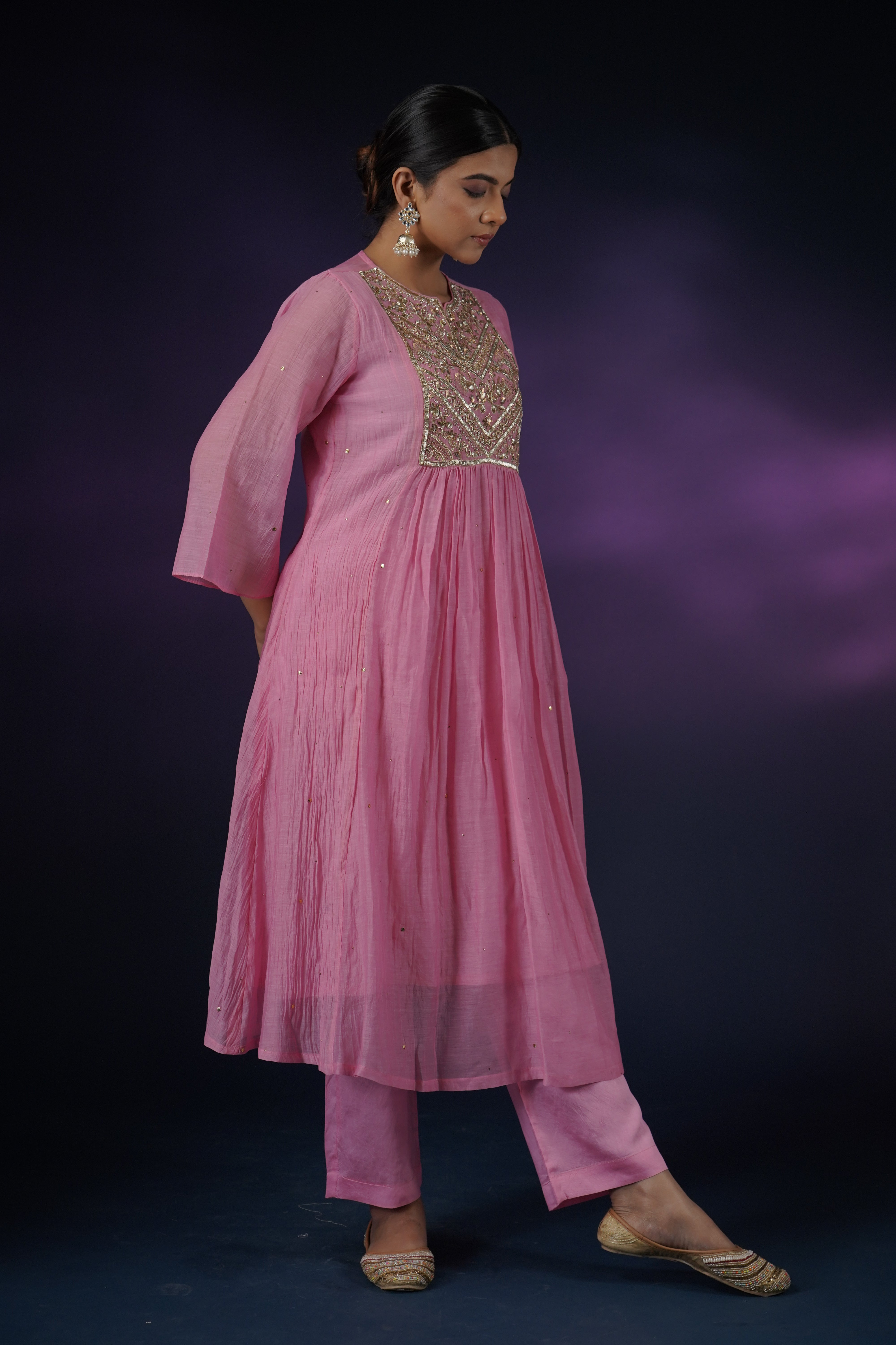 Soft Pink Kurta Set