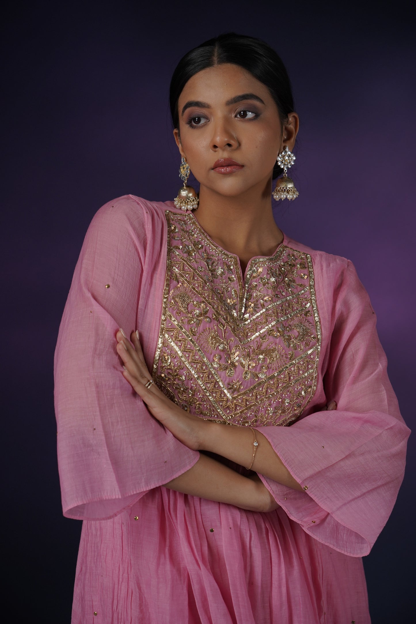Soft Pink Kurta Set