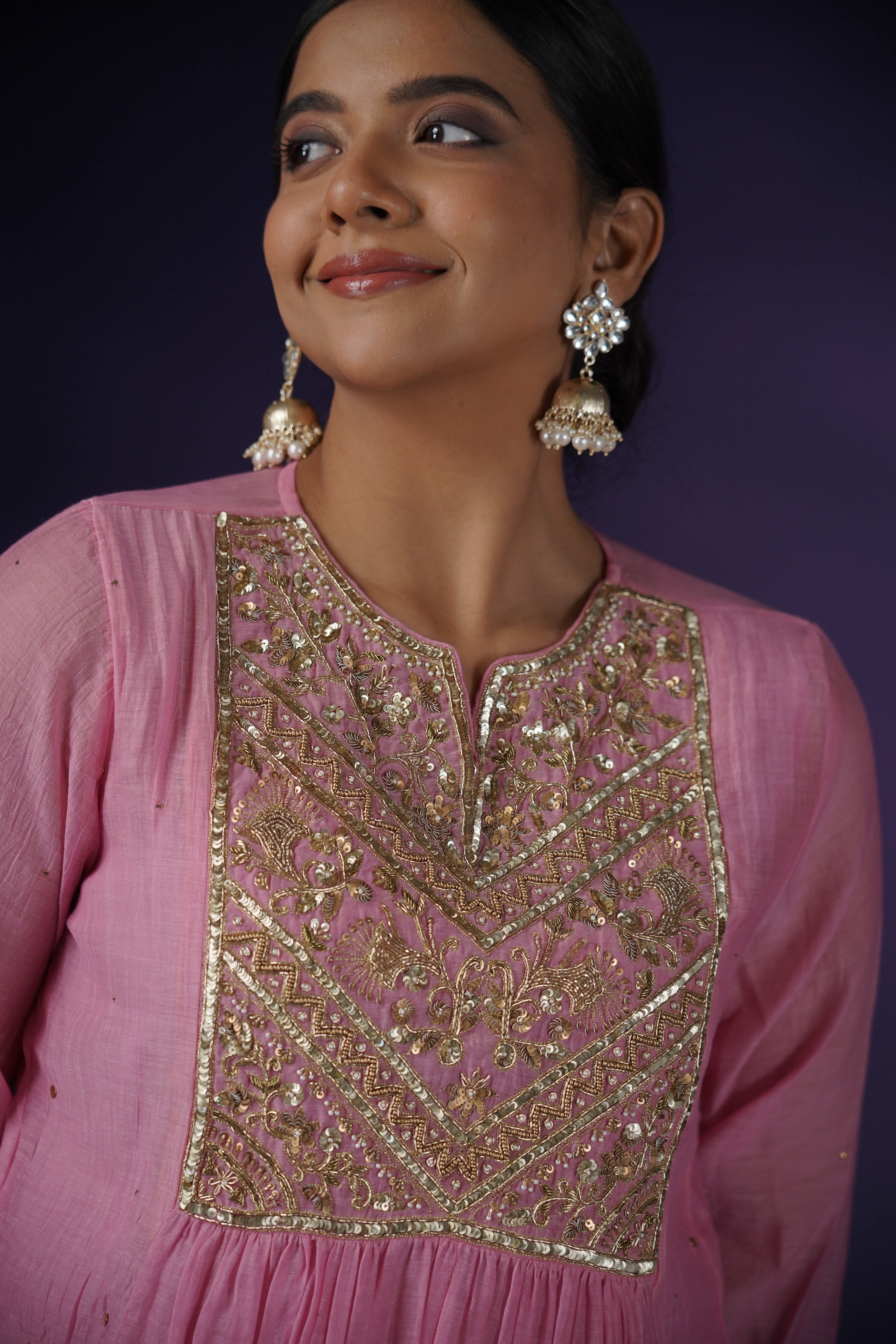 Soft Pink Kurta Set