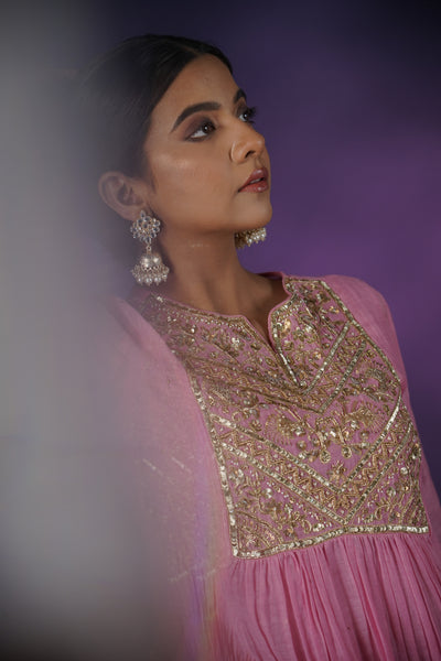 Soft Pink Kurta Set