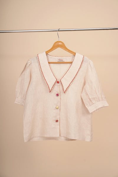 Ivory Linen Co-Ord Set