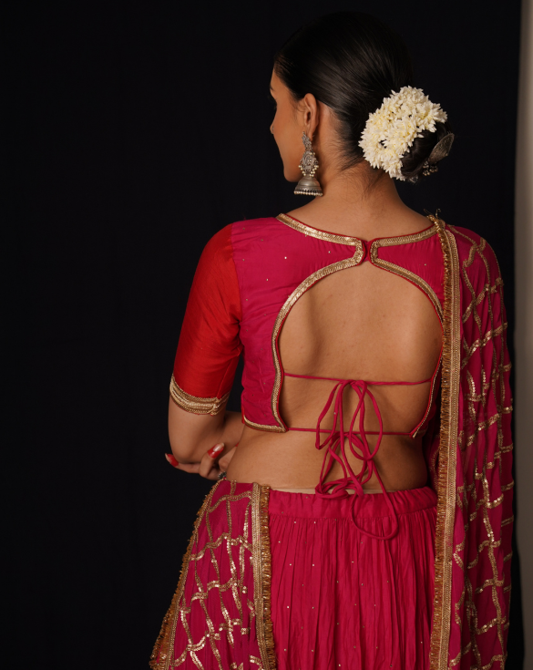 Pink Lehenga Set