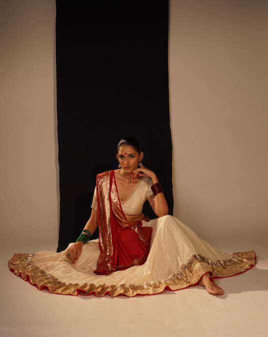 Classic Ivory Lehenga Set