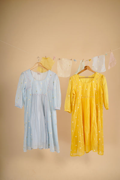 Yellow Floral Dress