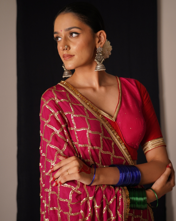 Pink Lehenga Set