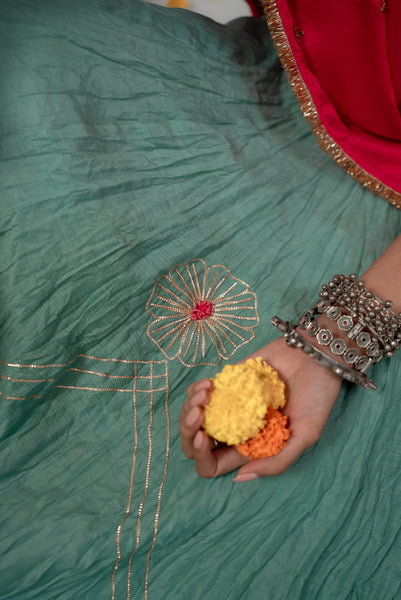 Satrangi Lehenga Set