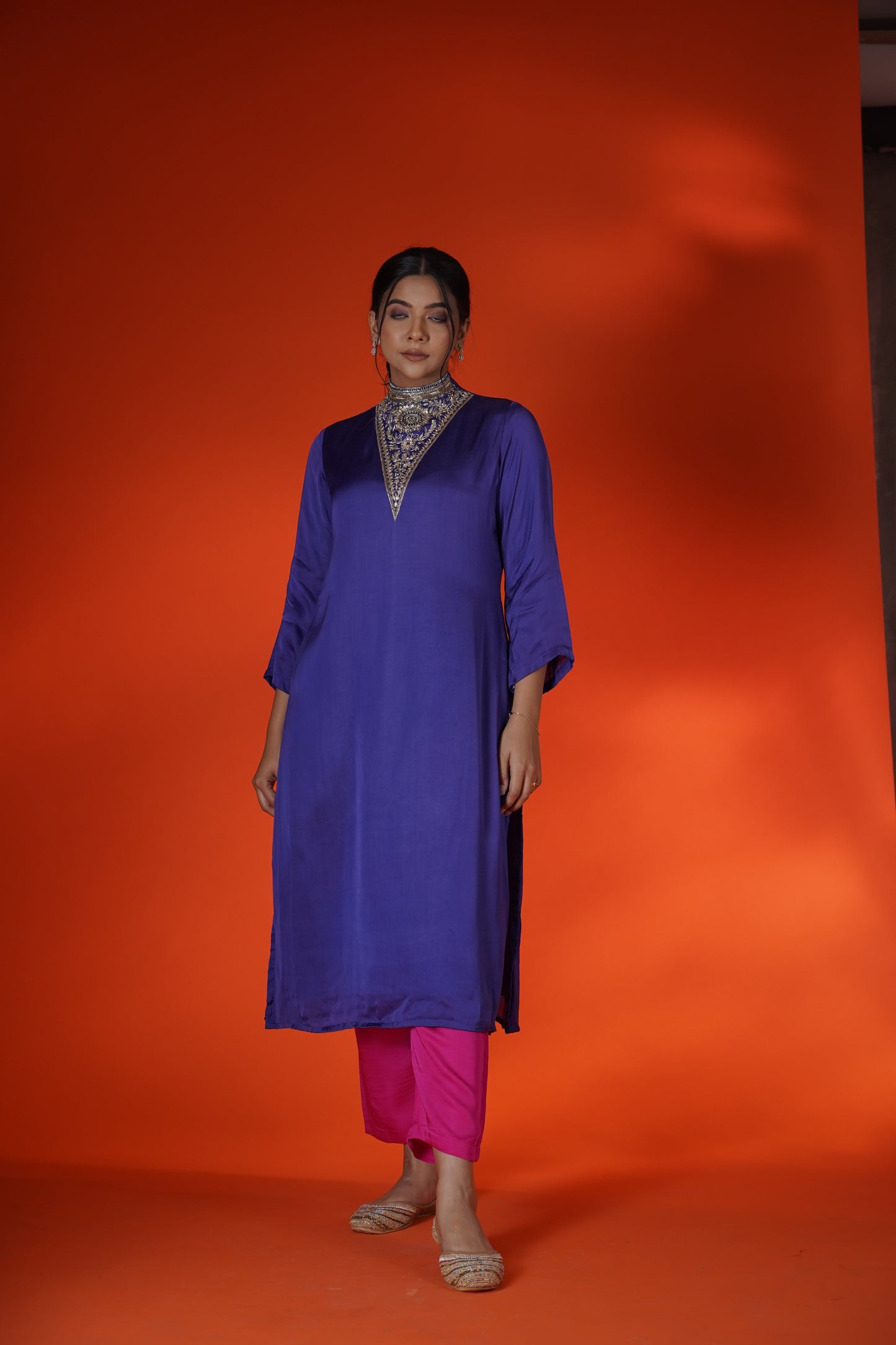 Violet Tunic Set