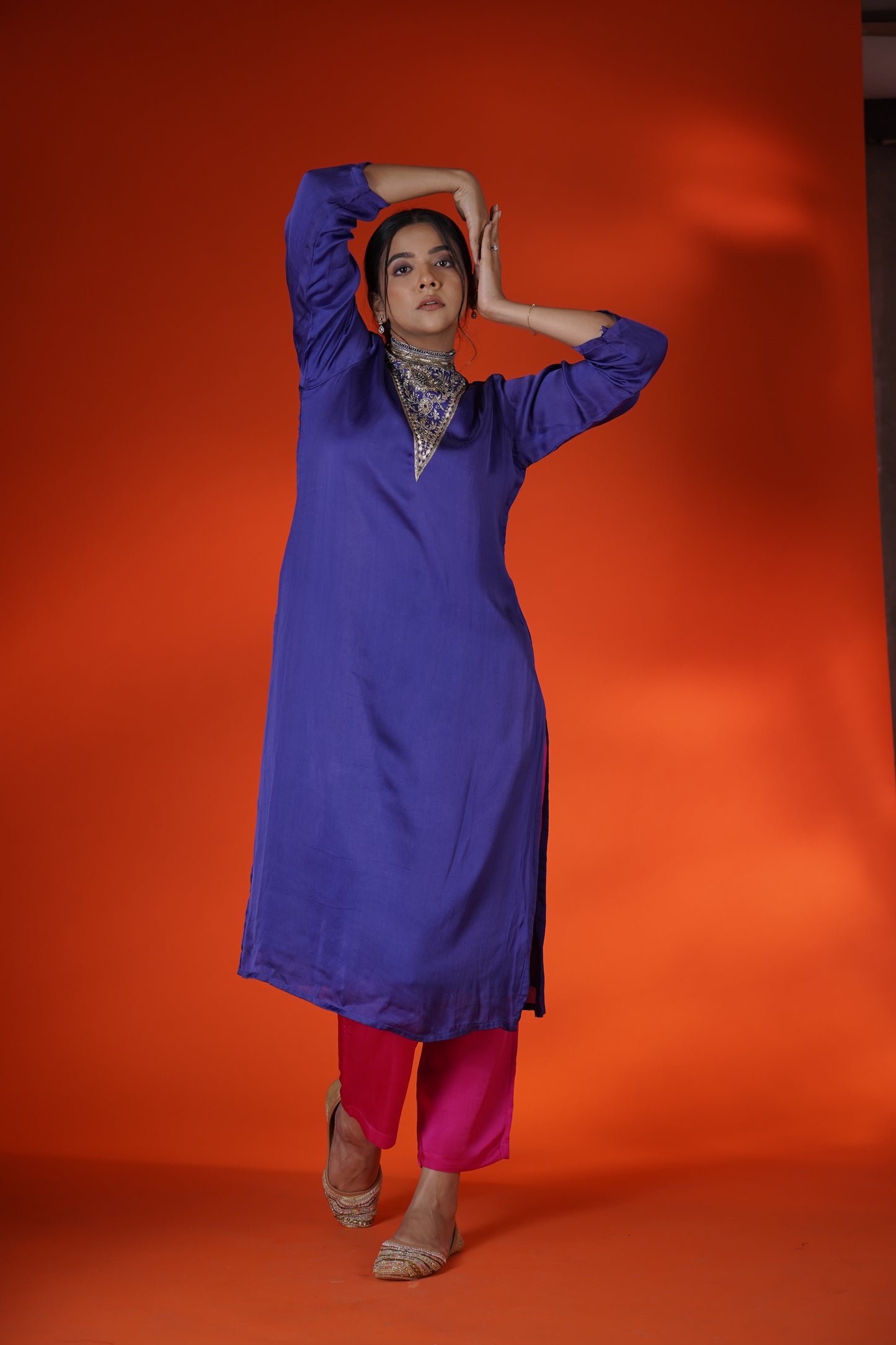 Violet Tunic Set