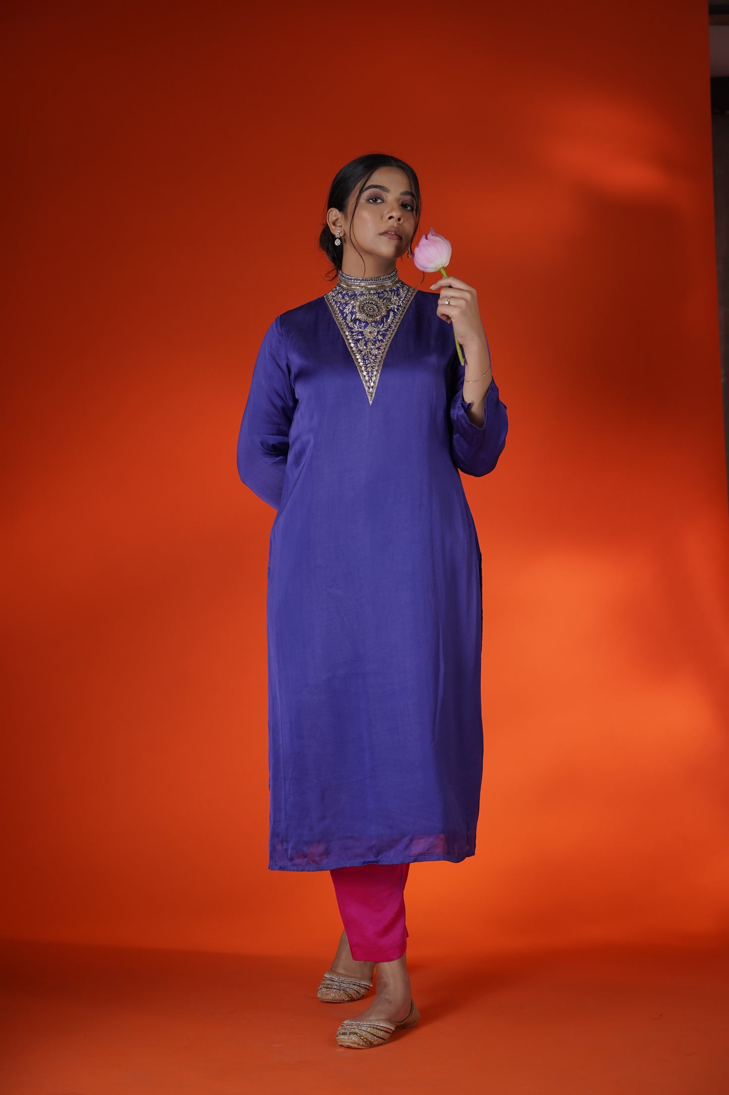 Violet Tunic Set