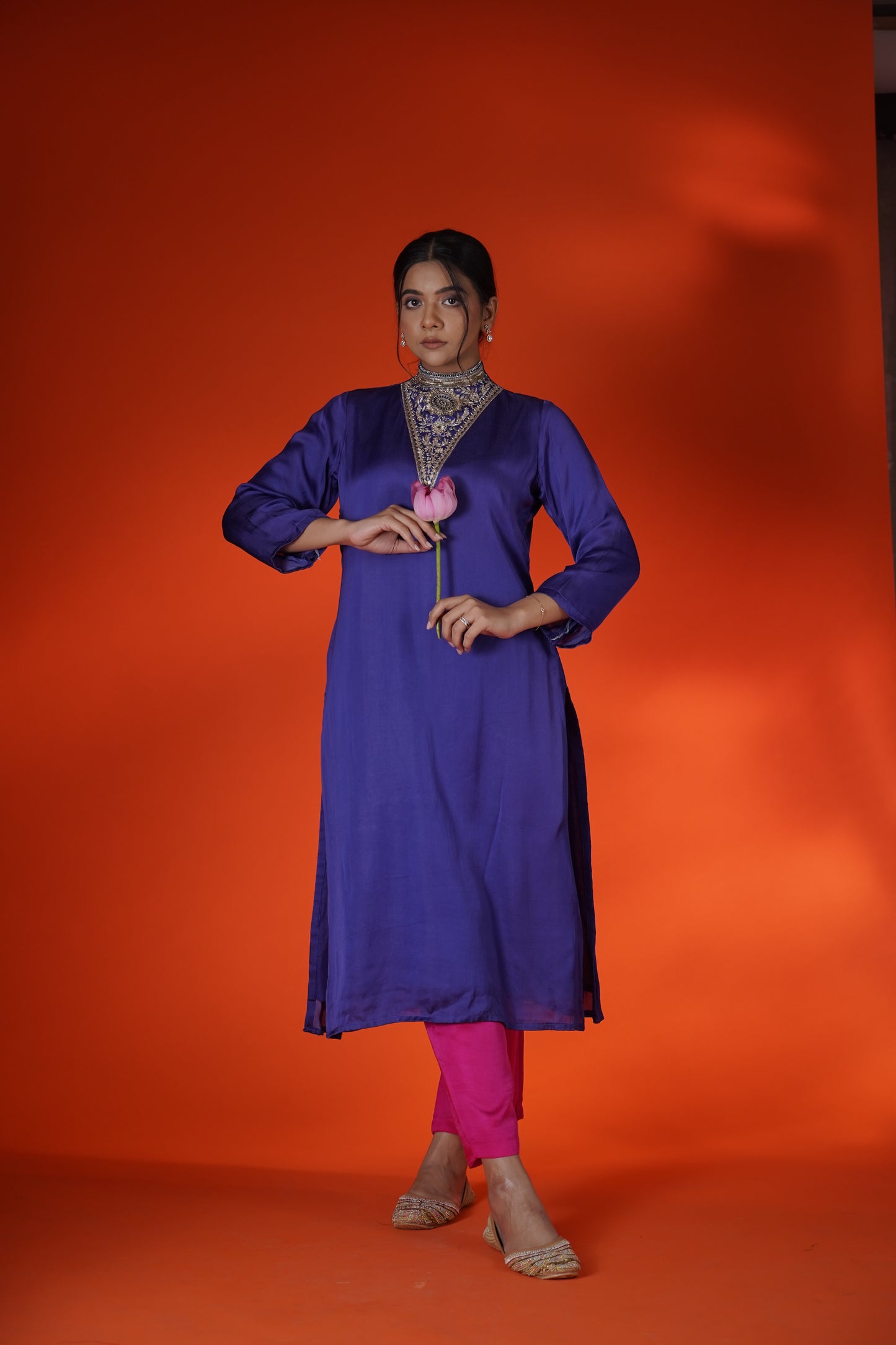 Violet Tunic Set