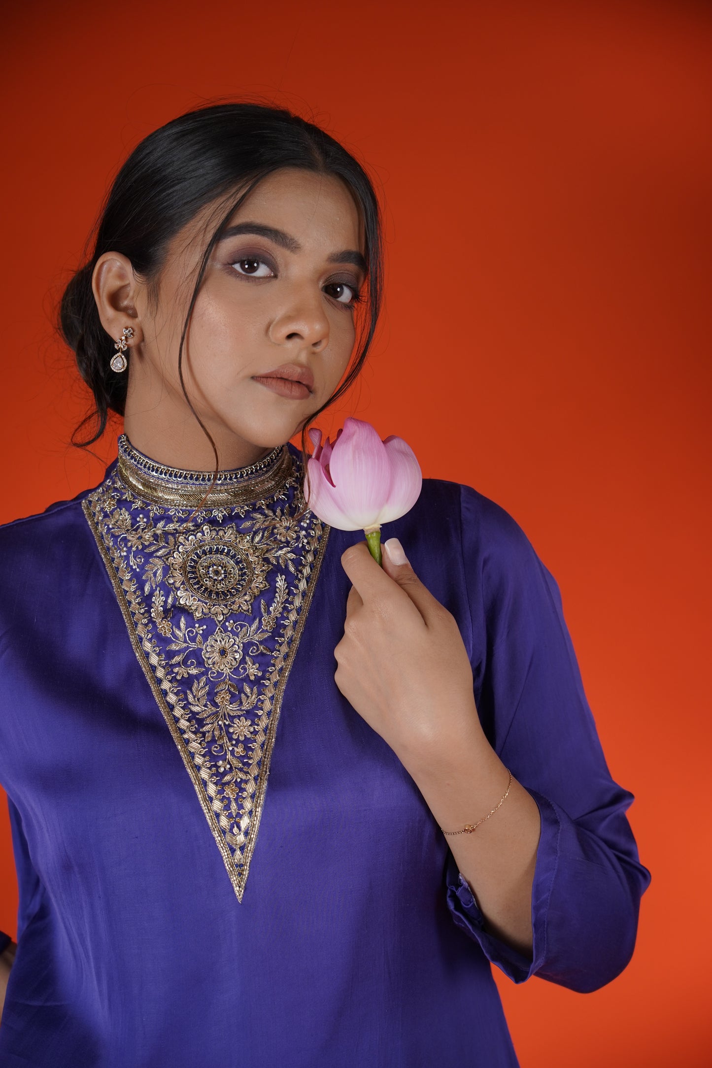 Violet Tunic Set