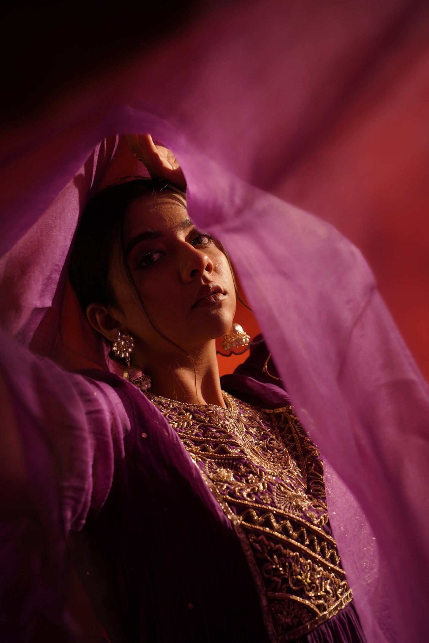Violet Kurta Set
