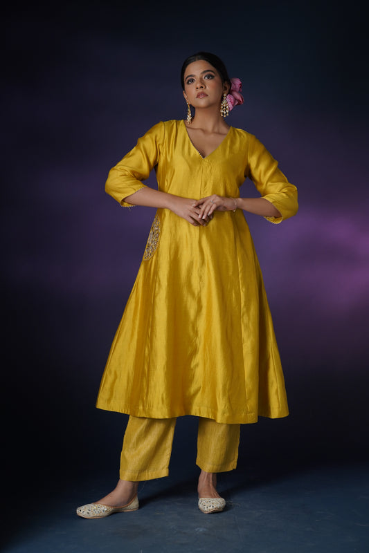 Sunshine Yellow Kurta Set