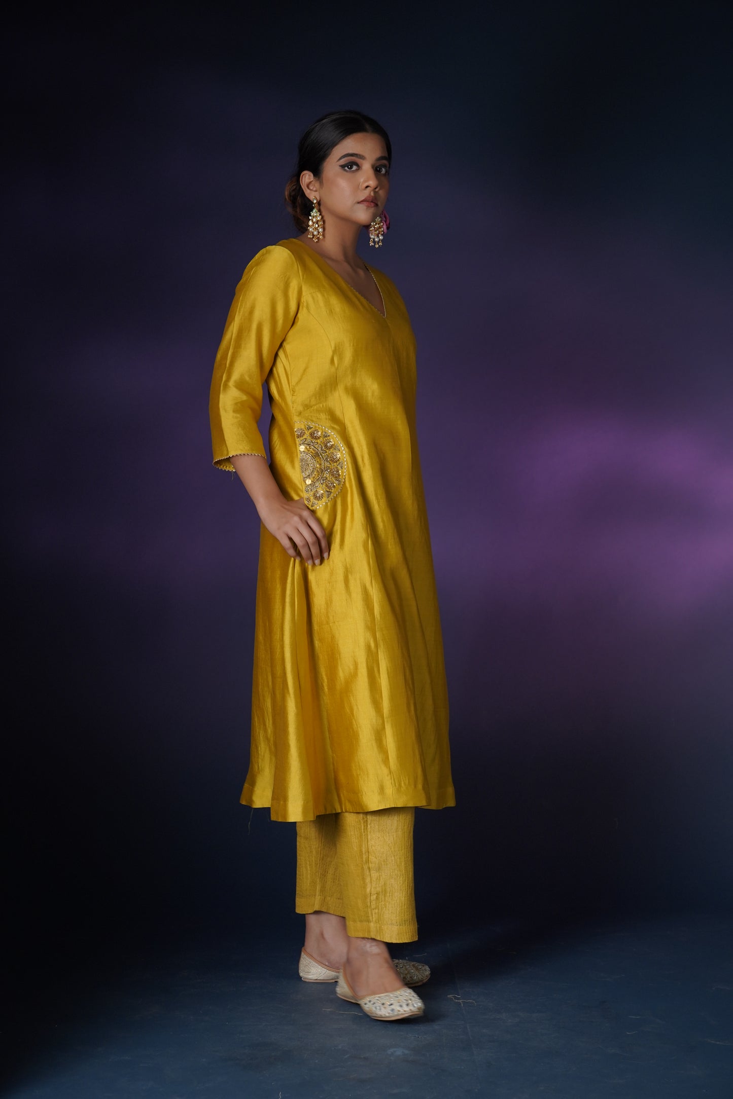 Sunshine Yellow Kurta Set