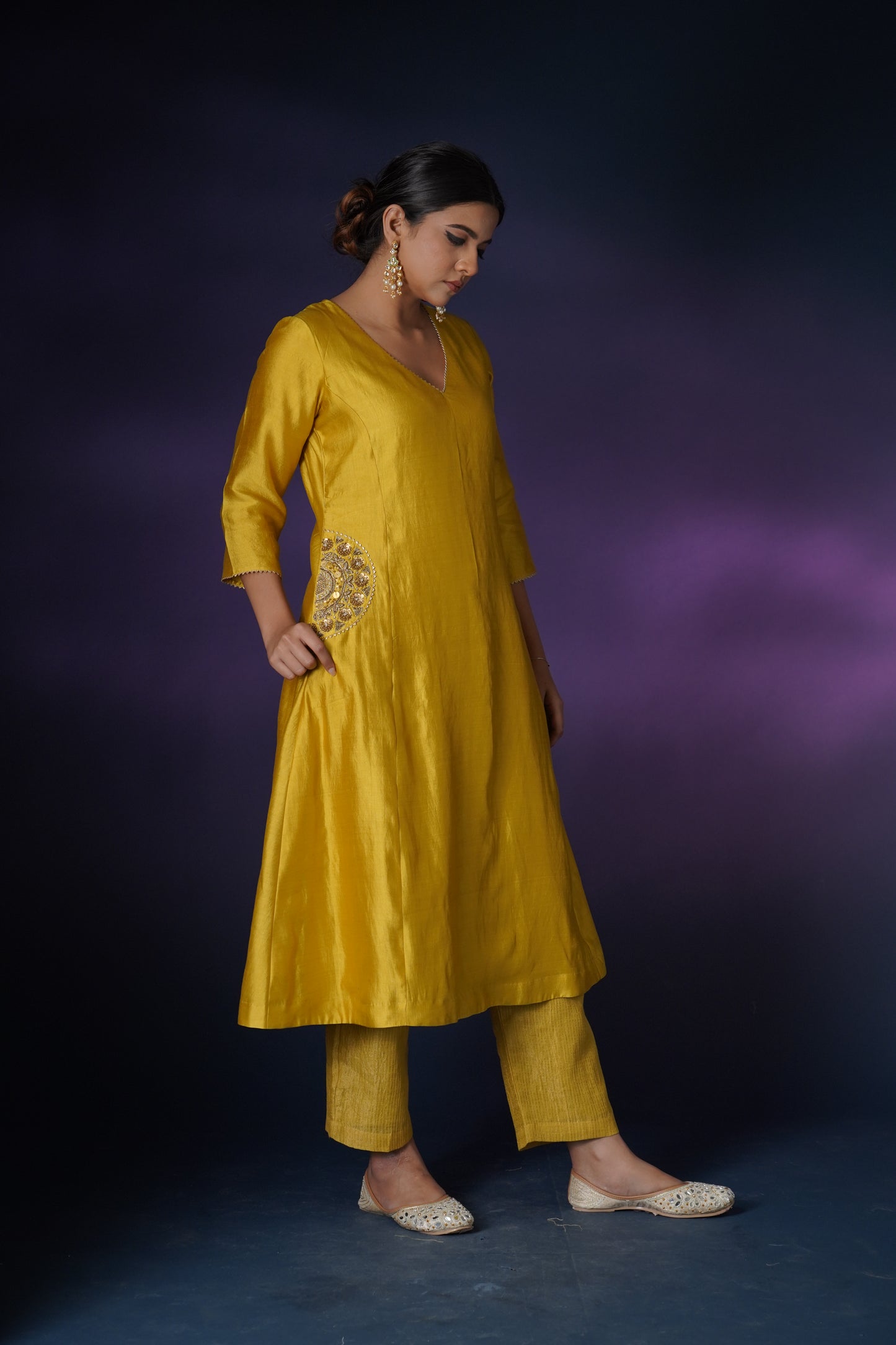 Sunshine Yellow Kurta Set