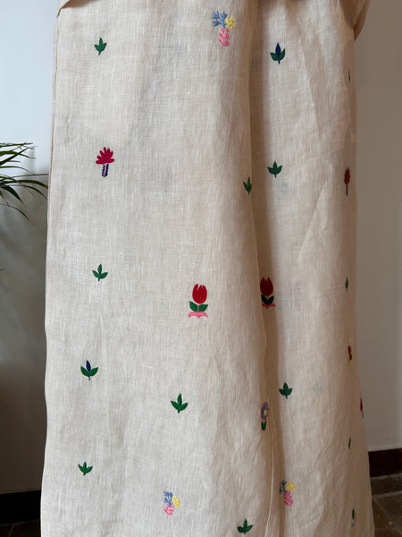 Ivory Linen Co-Ord Set